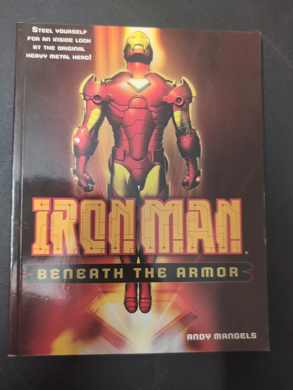 Iron man Beneath The Armor Book Marvel Disney TPB